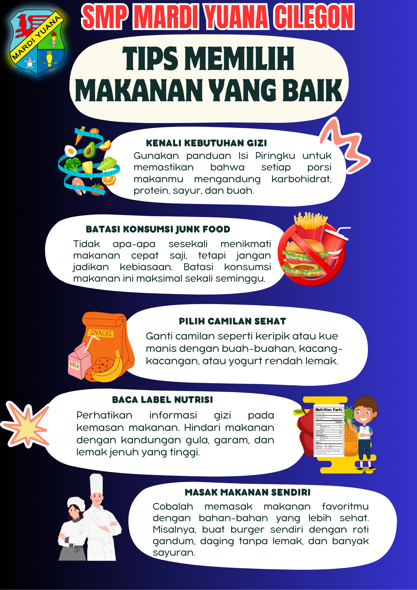 Tips Memilih Makanan Yang Baik